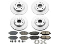 Front and Rear Brake Pad and Rotor Kit for Mazda CX-3 (2019–2021) CF422XW