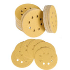 Set of 100 Hook-and-Loop Sanding Discs 5 Inch 100 Grit
