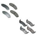 Akebono ProACT Front & Rear Ceramic Disc Brake Pad Kit for Ford Ranger (2010–2011)