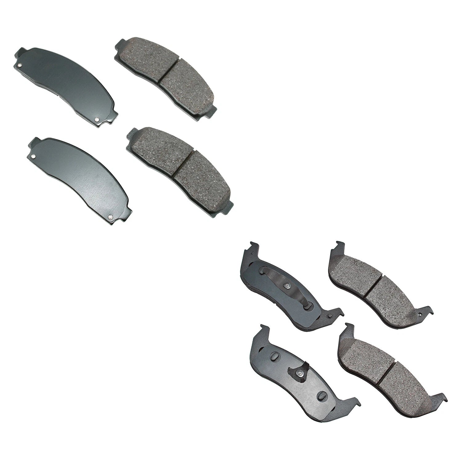 Akebono ProACT Front & Rear Ceramic Disc Brake Pad Kit for Ford Ranger (2010–2011)