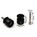 Swingarm Spools 10mm for Kawasaki Ninja 250, ZZR600, 650R, Z1000, ZRX1200, ZX12R