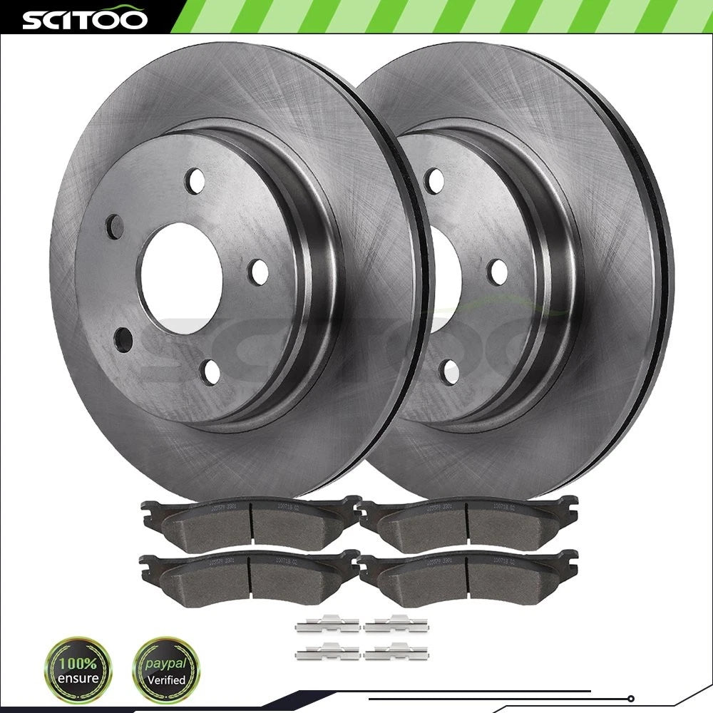 Front Brake Pads and Rotors for Dodge Ram 1500 (2002–2005)