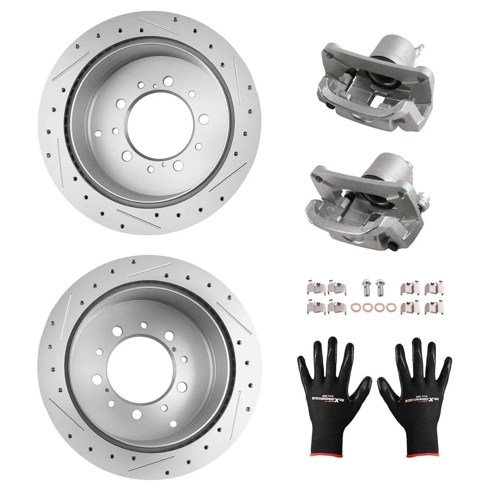 Rear Brake Caliper Rotor Kit for Tundra Sequoia (2007-2016)