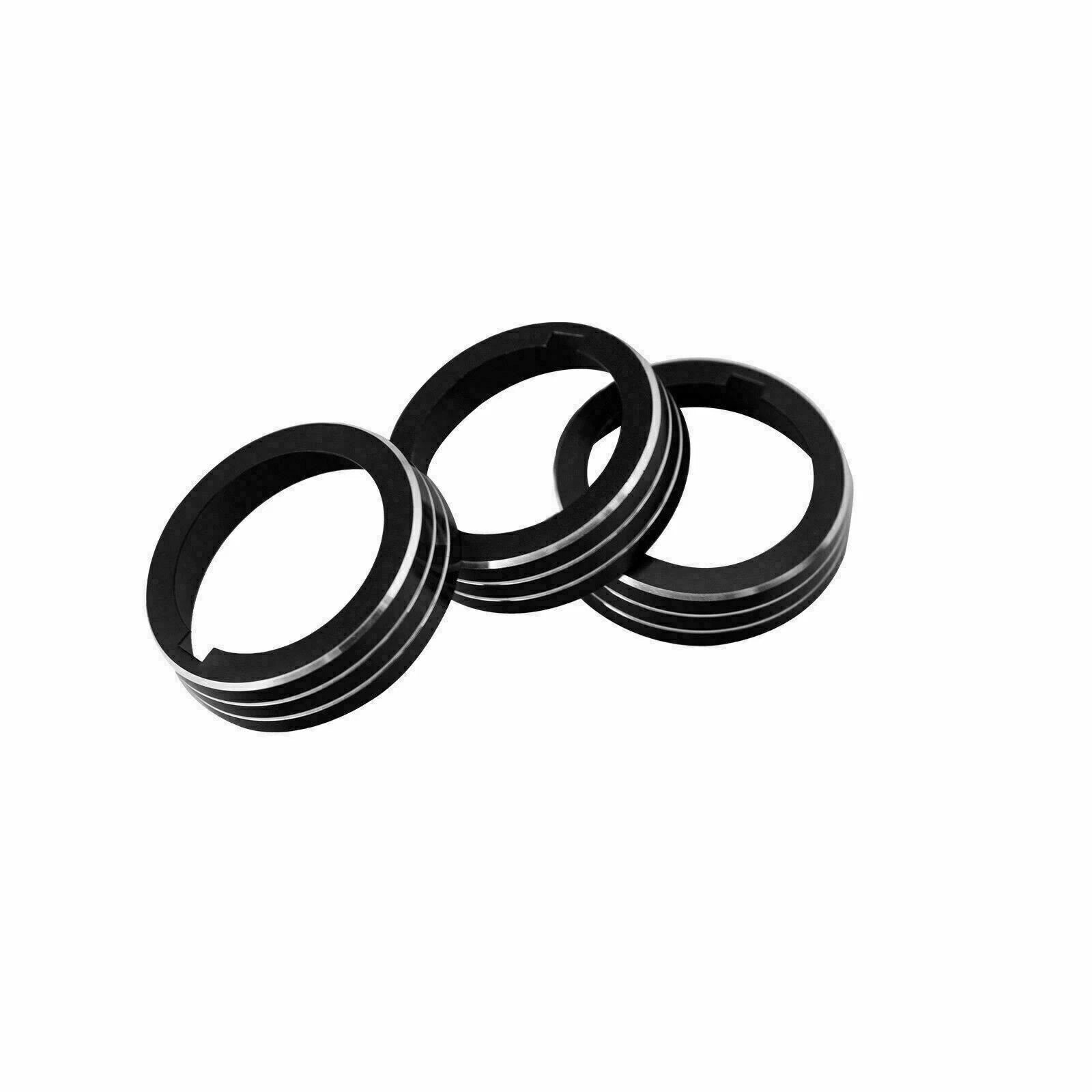 AC Climate Control Ring Knob Covers for VW MK7 Golf GTI (2015-2021)