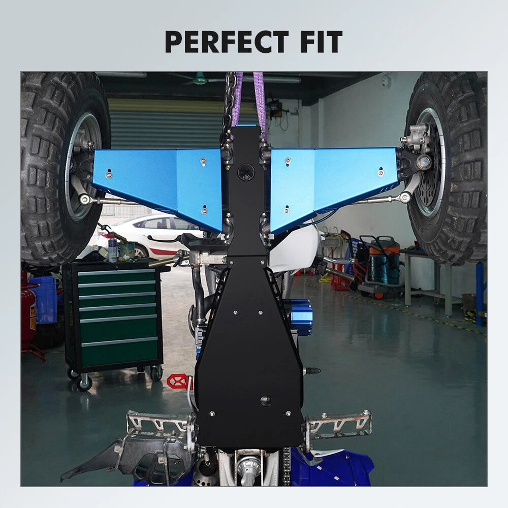 Chassis Glide Skid Plate Guard Kit for Yamaha YFZ450R (2009–Present)