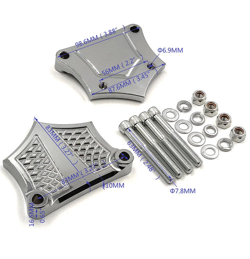 0.64" Front Fender Brackets Spacers for Harley Touring (2014–2019)