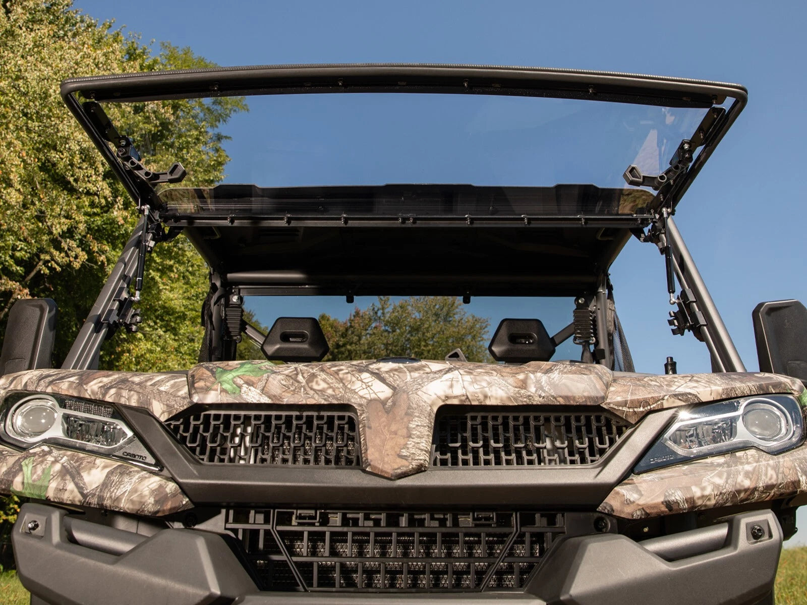 Scratch Resistant Flip Windshield for CFMOTO UForce 1000 (2022–2023)