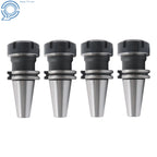 4 Piece Collet Chuck Set CAT40 ER40 for Precision Machining (20000 RPM)