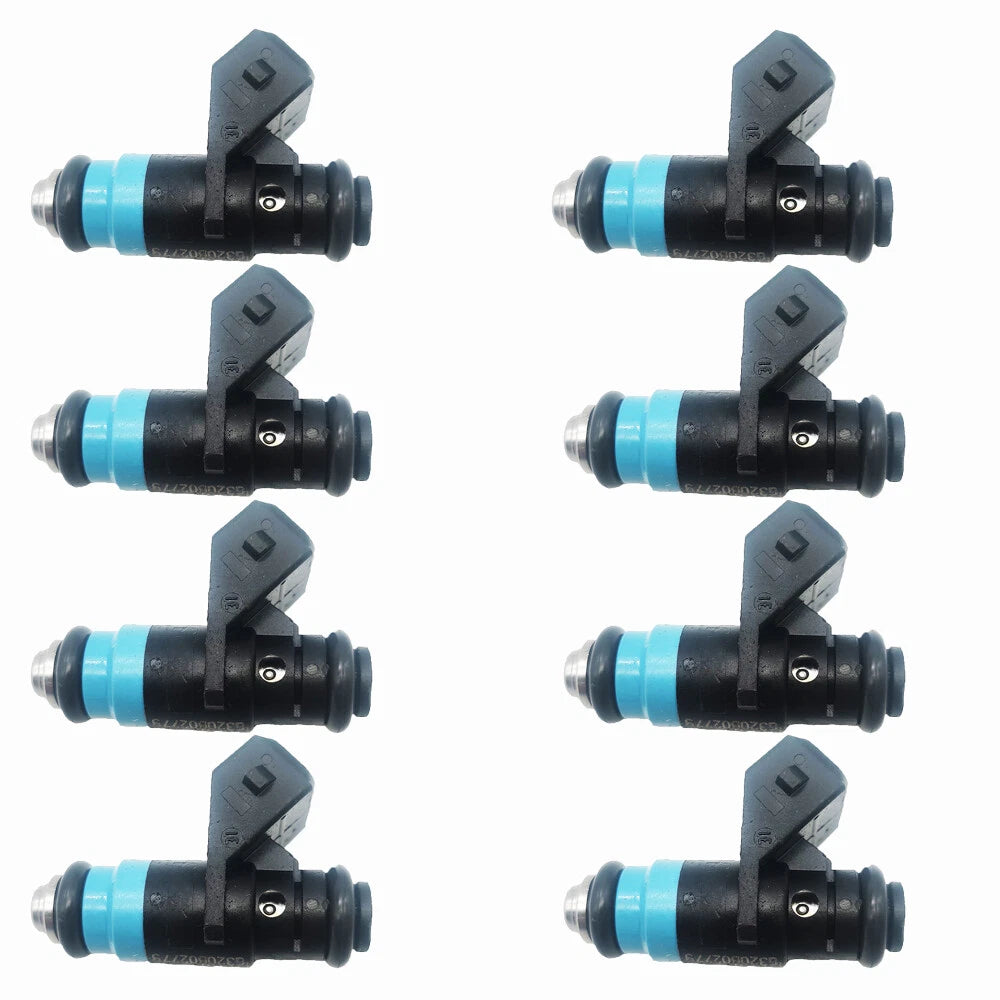 8Pcs Fuel Injectors 842915T01 for Mercruiser Sterndrive V8 (9.1, 8.2)