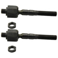 Set of 2 Front Inner Steering Tie Rod Ends for Mercedes W163 ML320 ML500 ML55 AMG