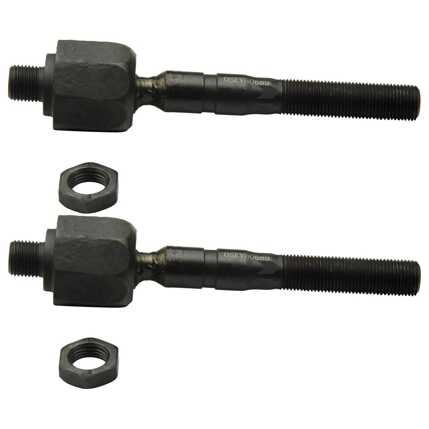 Set of 2 Front Inner Steering Tie Rod Ends for Mercedes W163 ML320 ML500 ML55 AMG