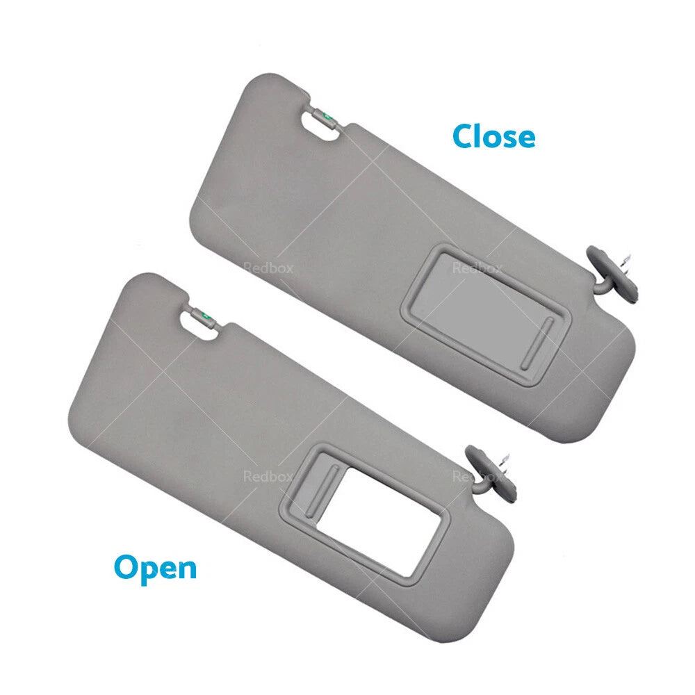 Right Side Sun Visor for Toyota Kluger (2008–2013) w/ Vanity Light
