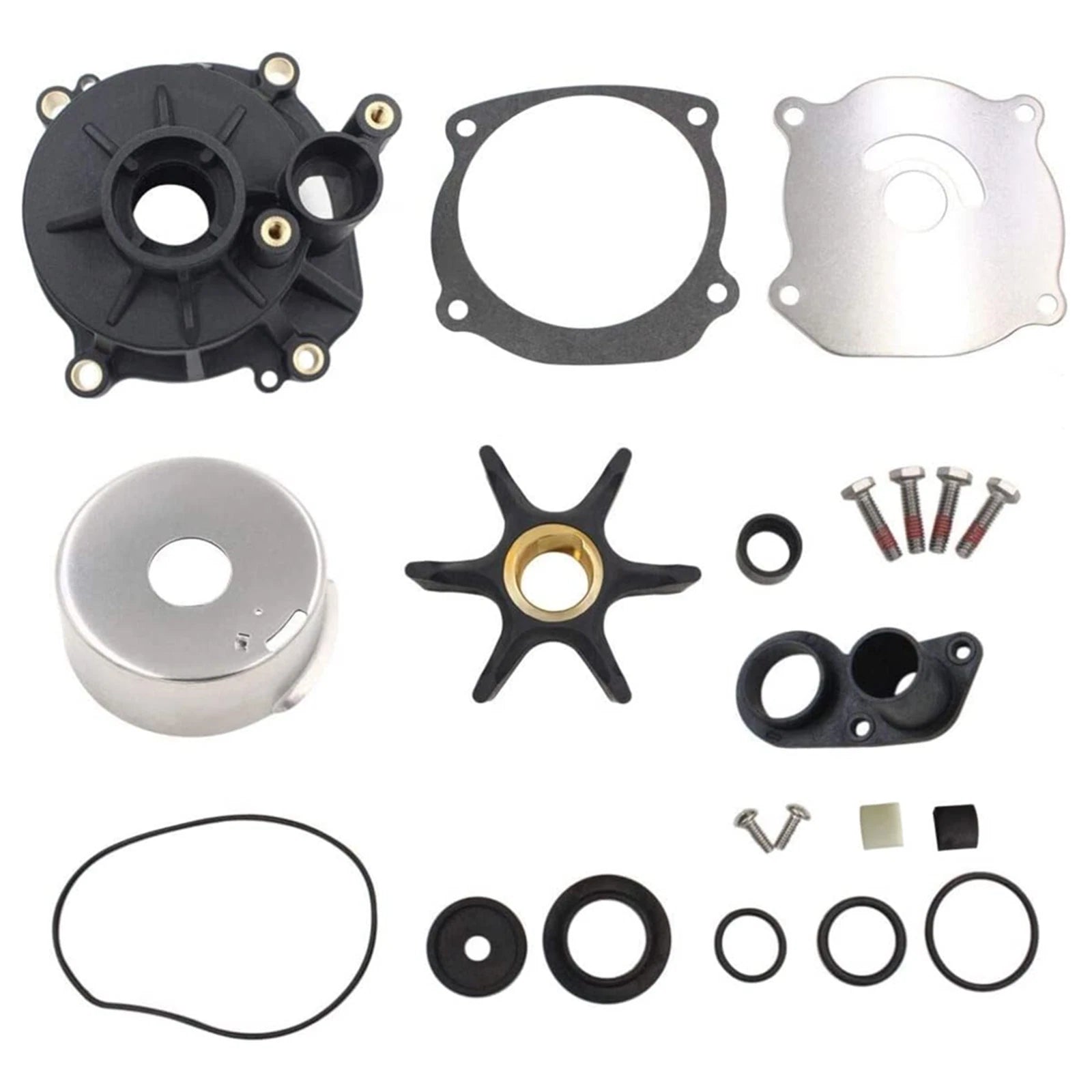 Water Pump Impeller Repair Kit for Johnson Evinrude 85-300 HP (1980–2023) 5007972