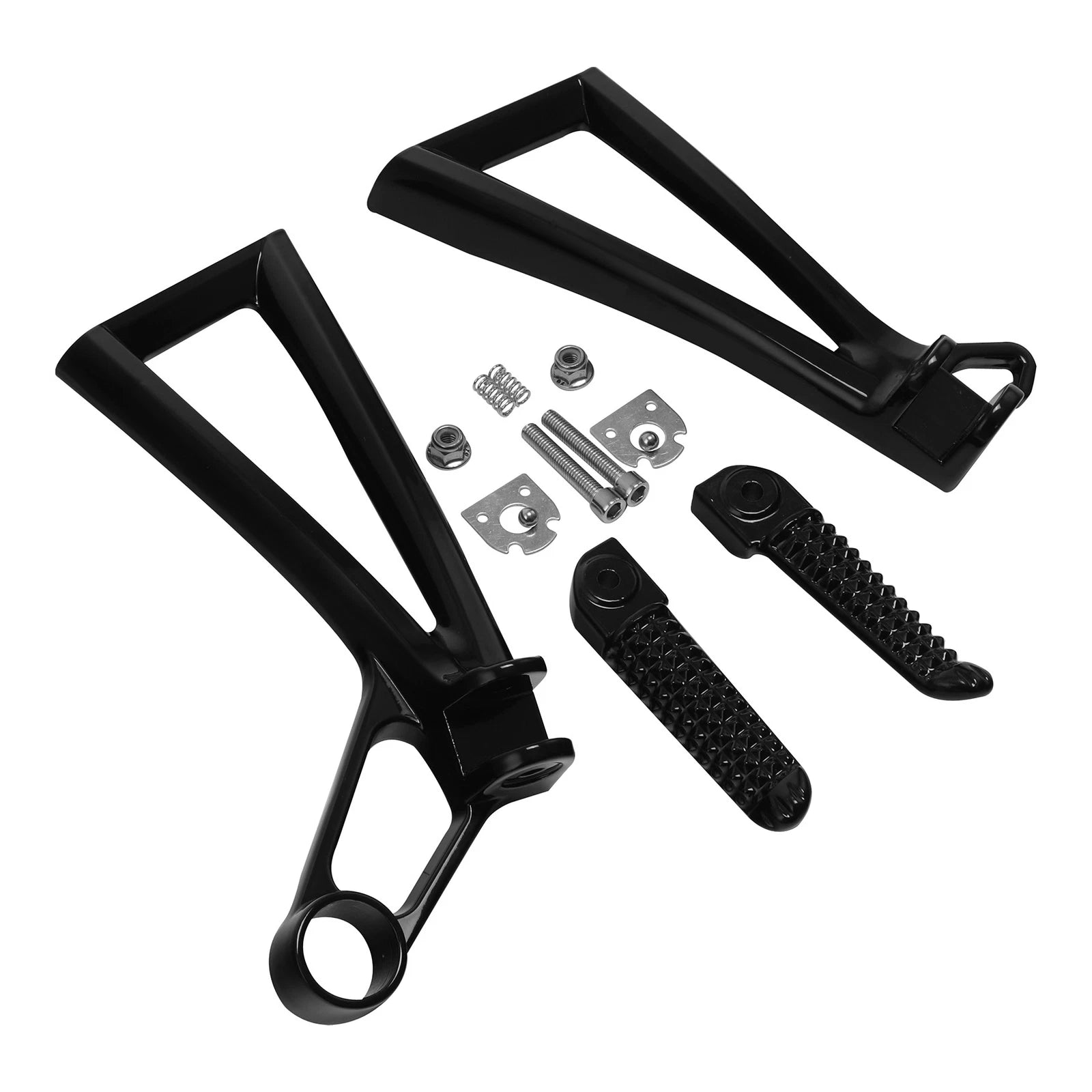 Rear Passenger Foot Pegs Bracket for Yamaha YZF R6 R6S (2003–2009)