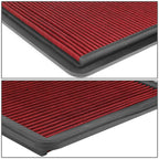 Washable Drop-in Red Panel Air Filter for Toyota Land Cruiser (2008–2017)