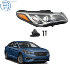 Headlight Assembly for Hyundai Sonata (2015–2017) Halogen Right Side