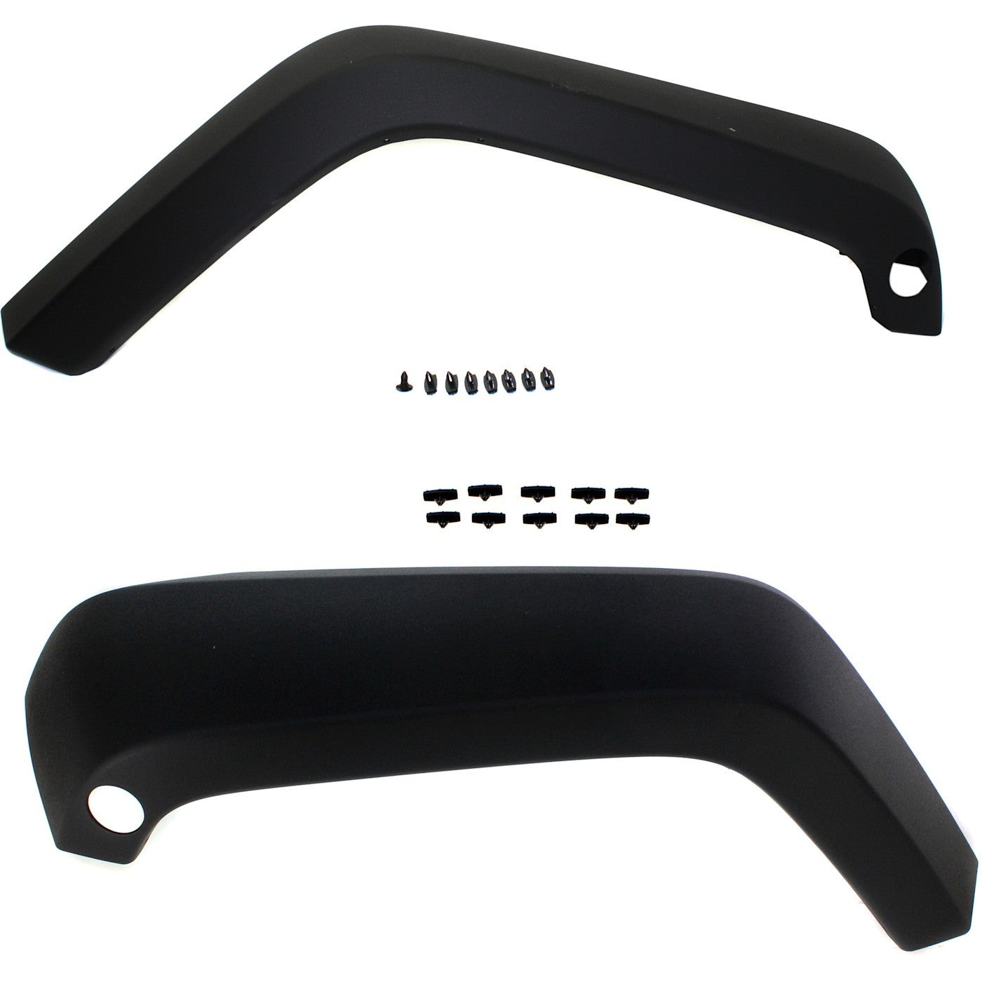Fender Flares Set of 2 for Jeep Wrangler JK (2007–2017) Black