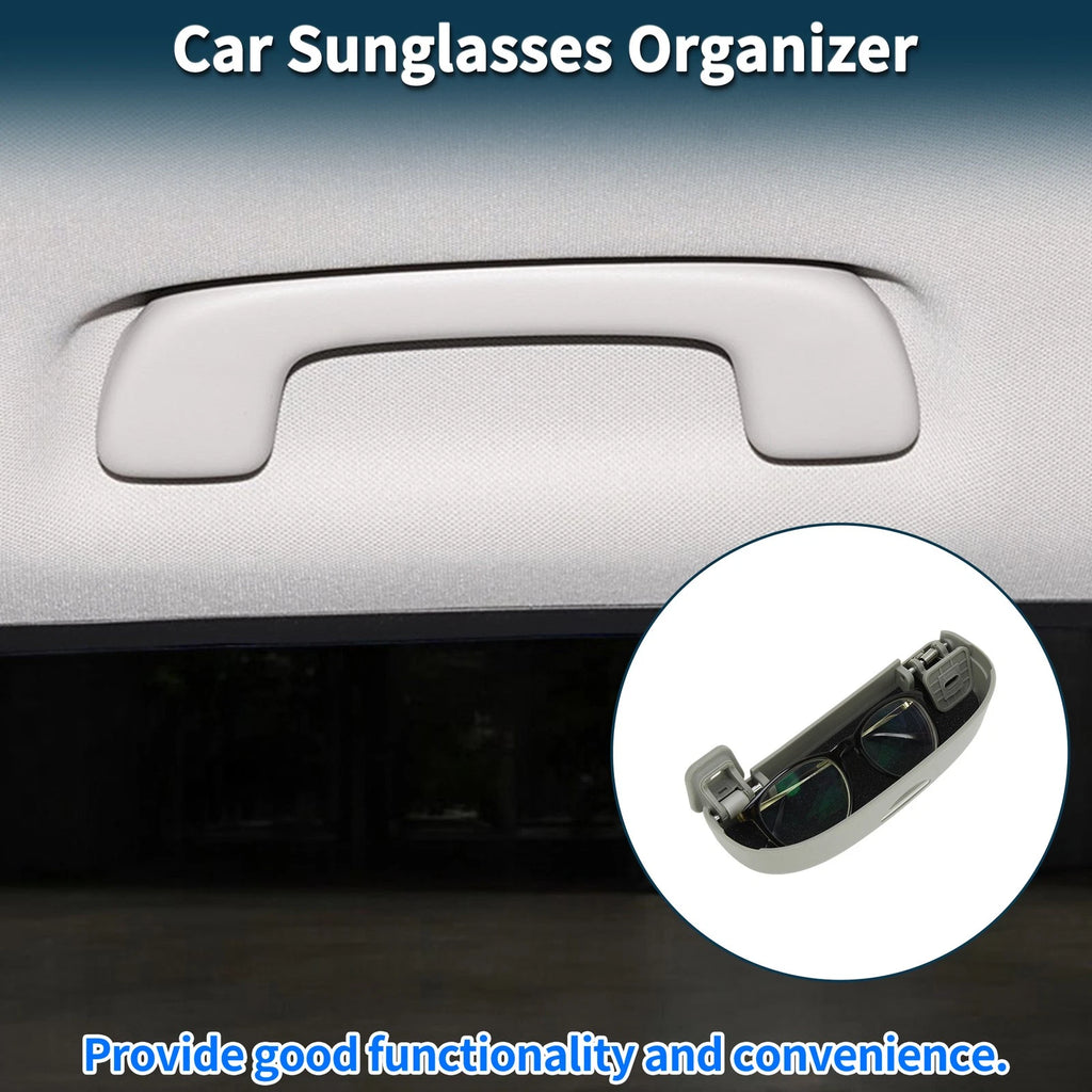 Set of 1 Car Sunglasses Case for Ford Puma MK2 ST Line X (2020–2025) ABS Gray