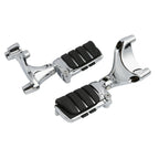 Chrome Passenger Foot Pegs Mount Bracket for Harley Sportster 883 1200 (14-22)
