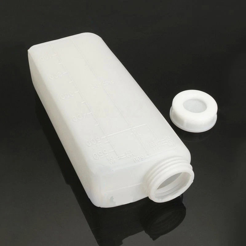600ml 2-Stroke Oil Mixing Bottle for Chainsaw (1:20, 1:25)