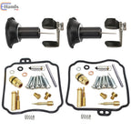 2X Carb Repair Kit for Yamaha XVS650 (1998–2016) - Float Plunger Diaphragm