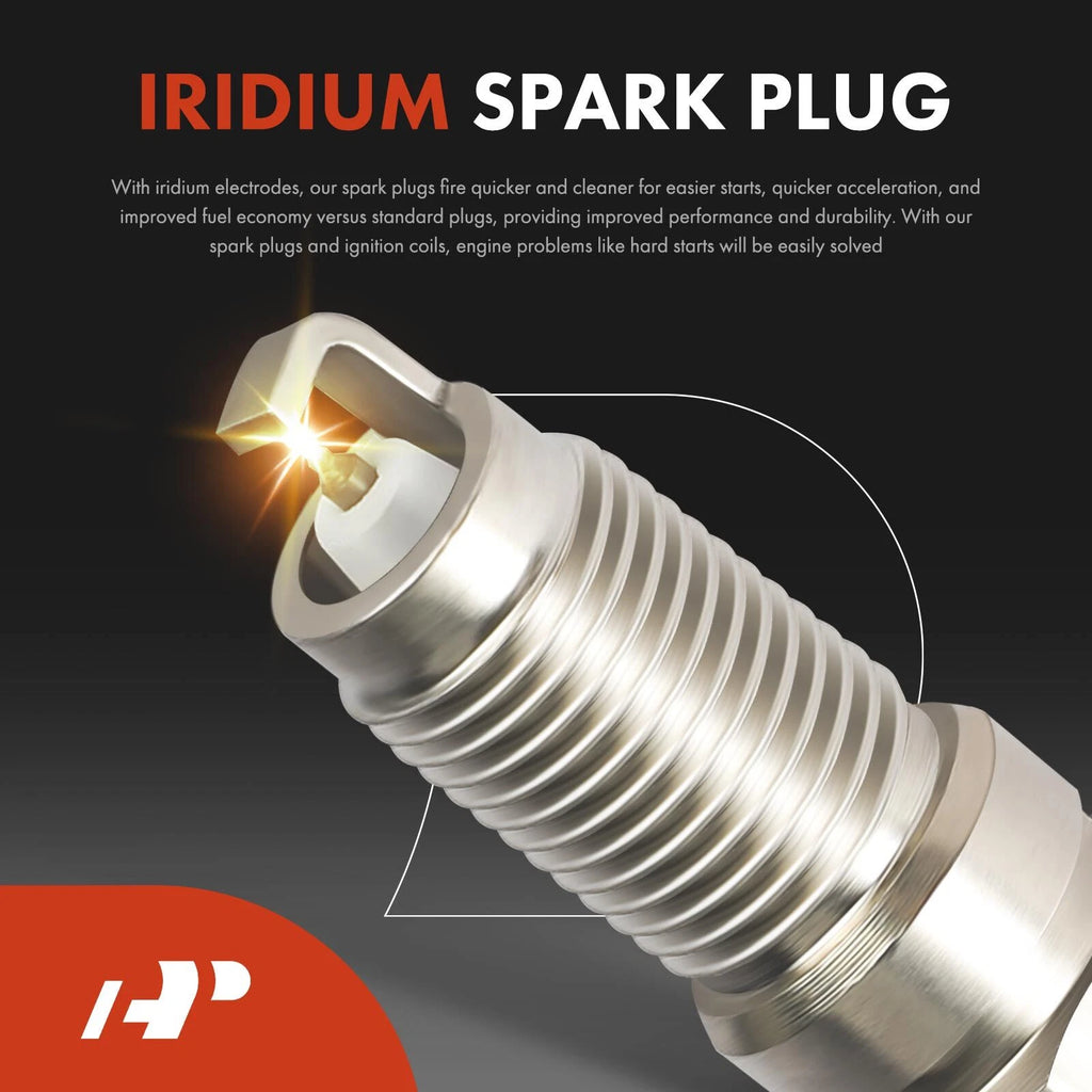 Set of 8 Ignition Coils & Iridium Spark Plugs for Silverado 1500 (2014–2019)