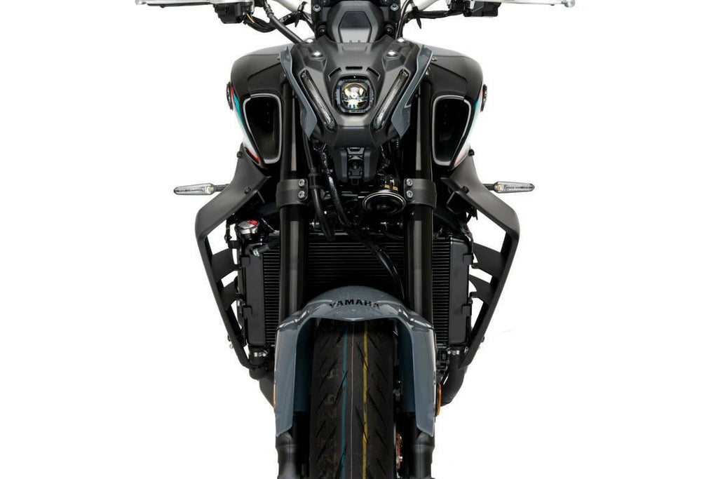 PUIG Downforce Side Spoilers Black for Yamaha MT-09 (2018–2023)