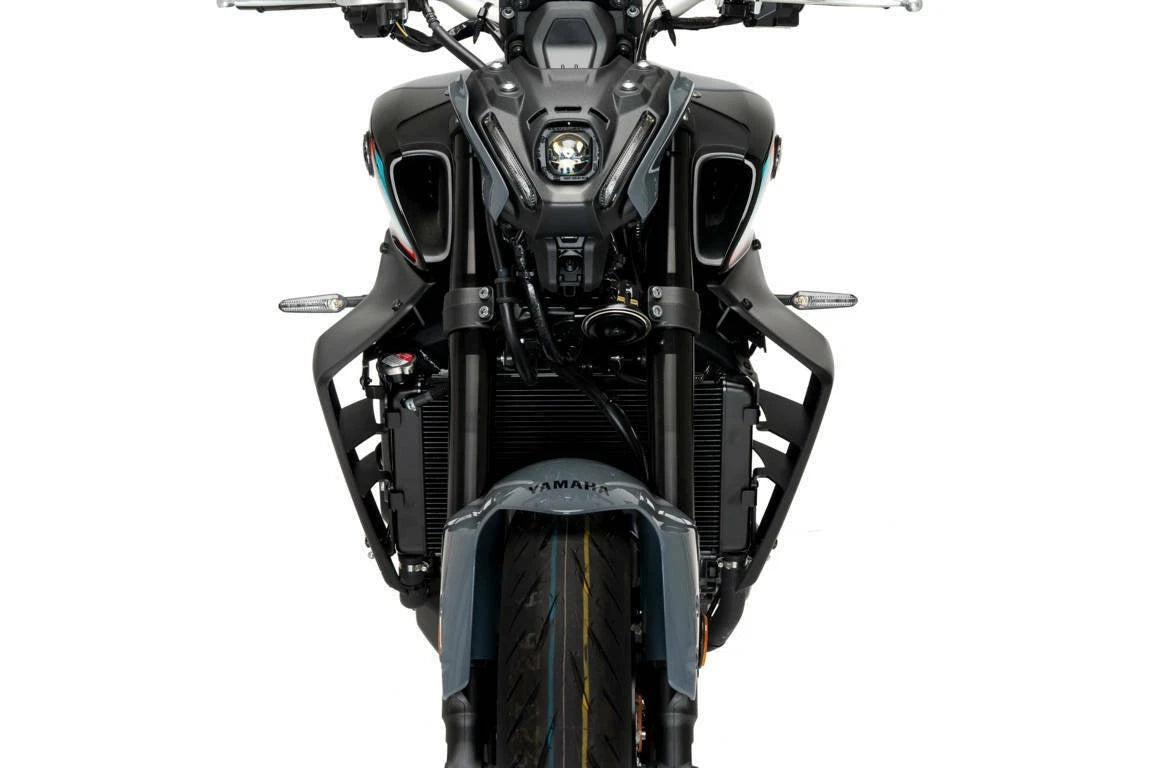 PUIG Downforce Side Spoilers Black for Yamaha MT-09 (2018–2023)