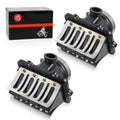 2X Carb Flange Intake Socket Reed Valve for Ski-Doo Legend 700 800 (1999–2004)
