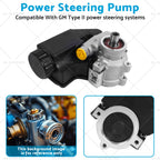 Power Steering Pump with Reservoir for GM (Saginaw TC)