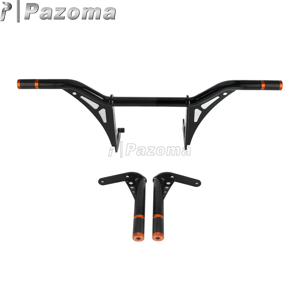 Front Crash Bar Saddlebag Guards for Harley Softail Low Rider ST (2022-2024)