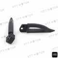 Blade Style Rear Foot Pegs for Suzuki GSXR600 GSXR750 GSXR1000 (2001–2005) Black