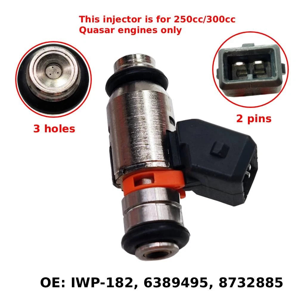 6 Hole Fuel Injector IWP182 for Piaggio Gilera Vespa