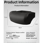 Perforated Car Headrest for Airflow Enhancement (Universal Fit)