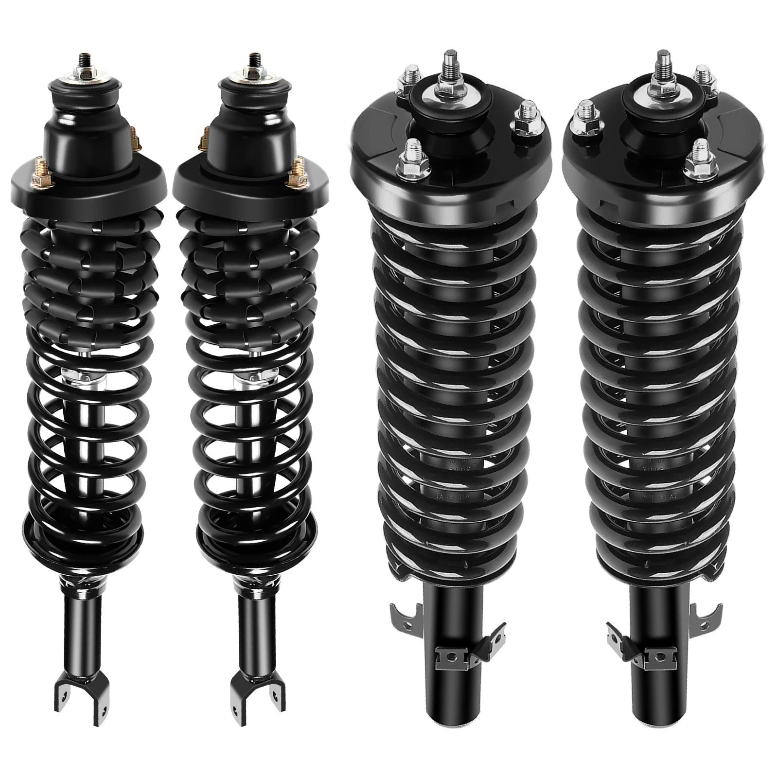 Set of 4 Complete Struts Shocks Spring Mounts for Honda Accord (1994–1997)