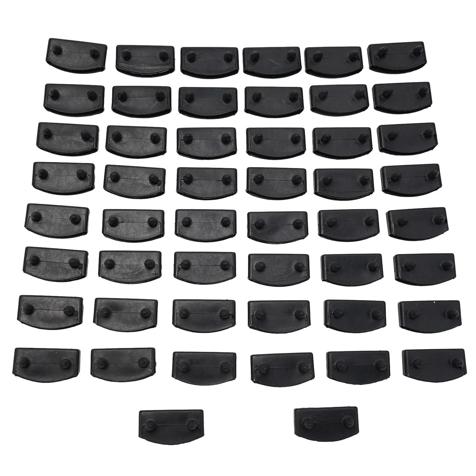 Set of 50 Replacement Plastic Bed Slat Connectors 55mm Length