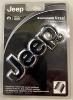 Aluminum Decal Emblem for Jeep Classic Car Truck (Official Licensed Product)