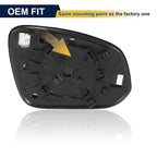 Heated Mirror Glass with Backing Plate 87961-42B80 for Toyota RAV4 (2019–2023)