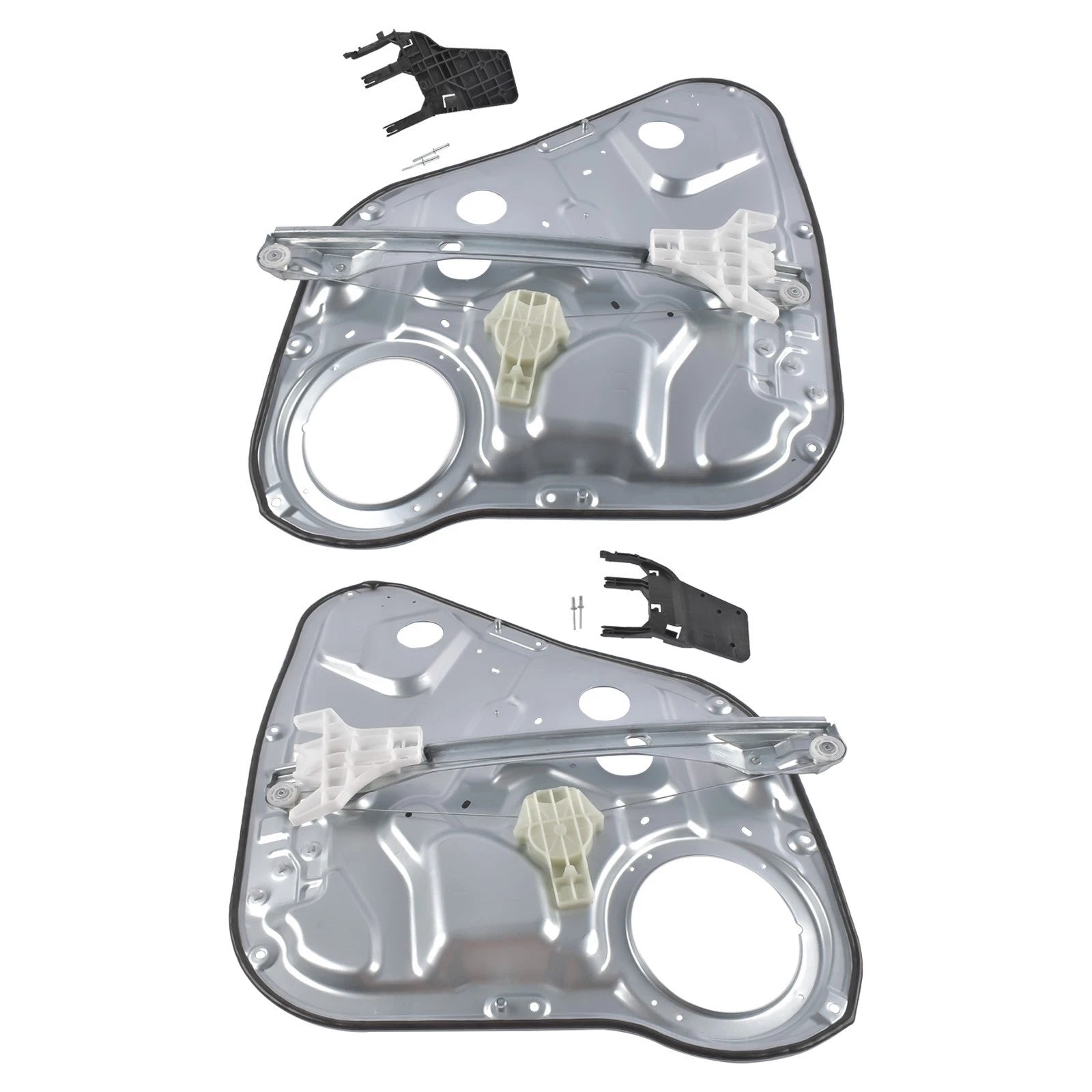 Pair Rear Window Regulators for Hyundai Santa Fe (2007–2009)