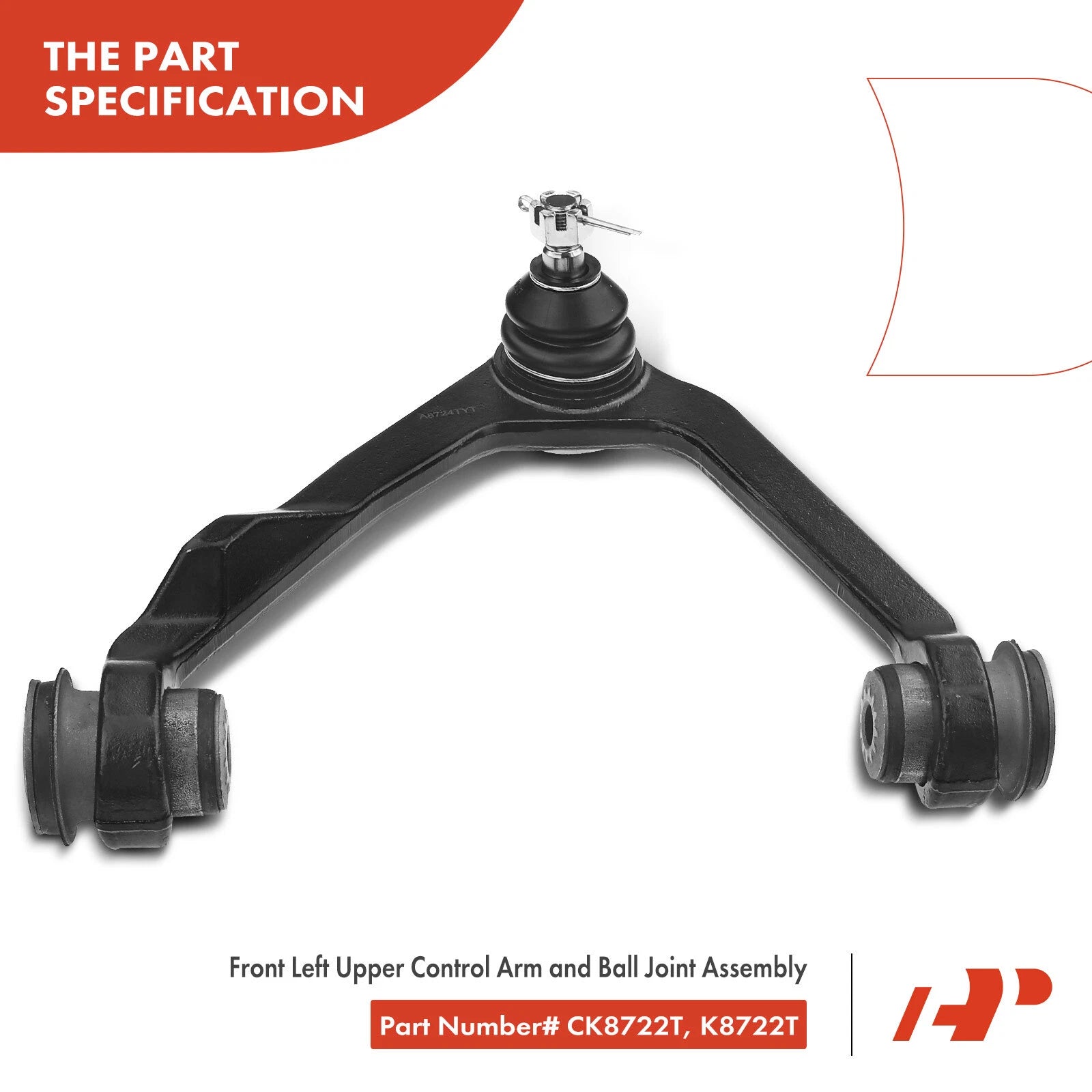 Set of 6 Wheel Bearing Control Arm with Ball Joint Kit for Ford Lincoln