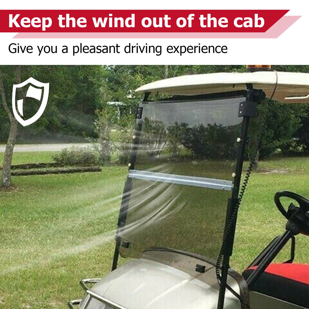 Folding Tinted Windshield for EZGO TXT & Medalist (1994-2014)