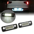 2X LED License Plate Light Bulb for Ford Fiesta Fusion Mondeo (2018–2020)