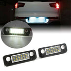 2X LED License Plate Light Bulb for Ford Fiesta Fusion Mondeo (2018–2020)