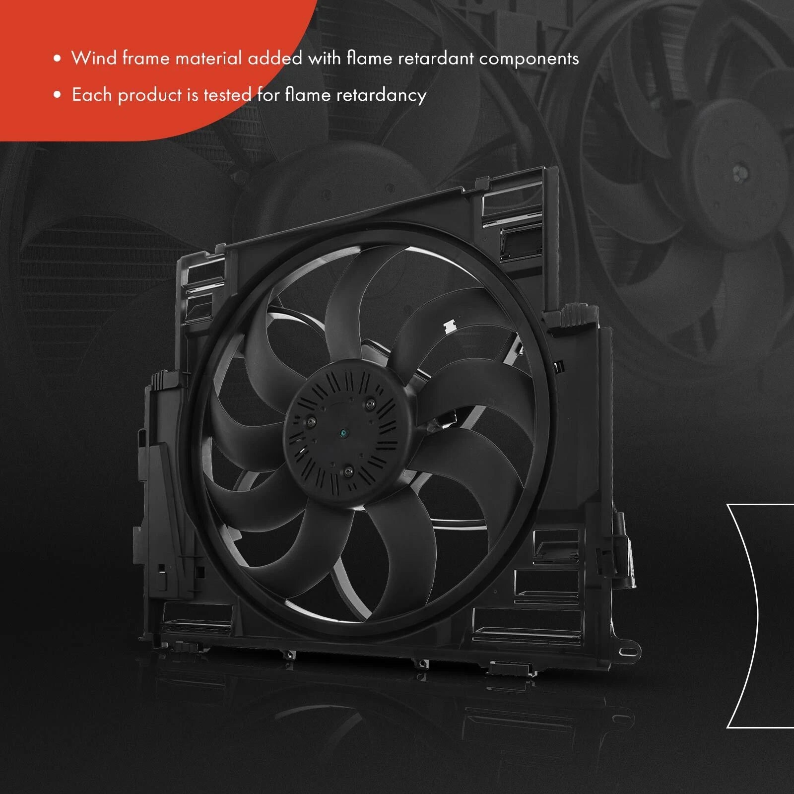Cooling Fan Assembly for BMW 528i xDrive (2012-2016)