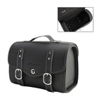 Pu Side Tail Bag for Scooter Motorcycle (Color Matching, Black)