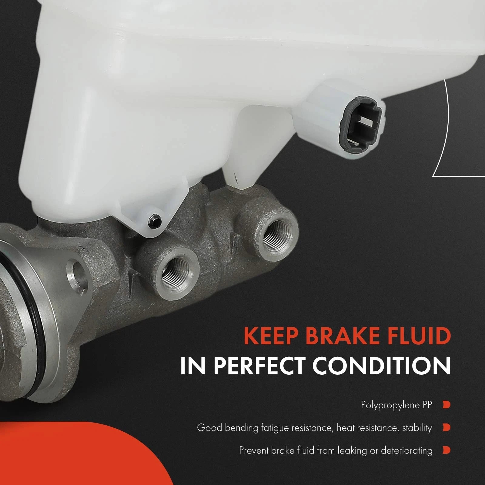 Brake Master Cylinder with Reservoir & Sensor for Honda Odyssey (2018–2020)