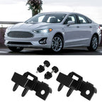 4x Hood Bumper Stopper Bracket for Ford Fusion MKZ (2013-2020)
