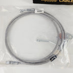 Burly Brake Line Kit for Harley (B30-1167) 14" Gorilla Bars Stainless Braid