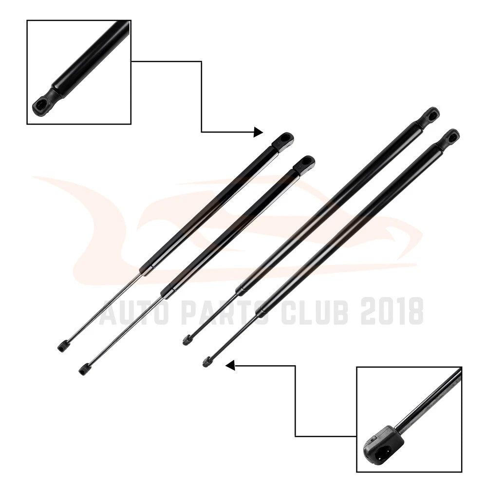 Set of 4 Lift Supports for Chevrolet Tahoe GMC Yukon (2000–2006)