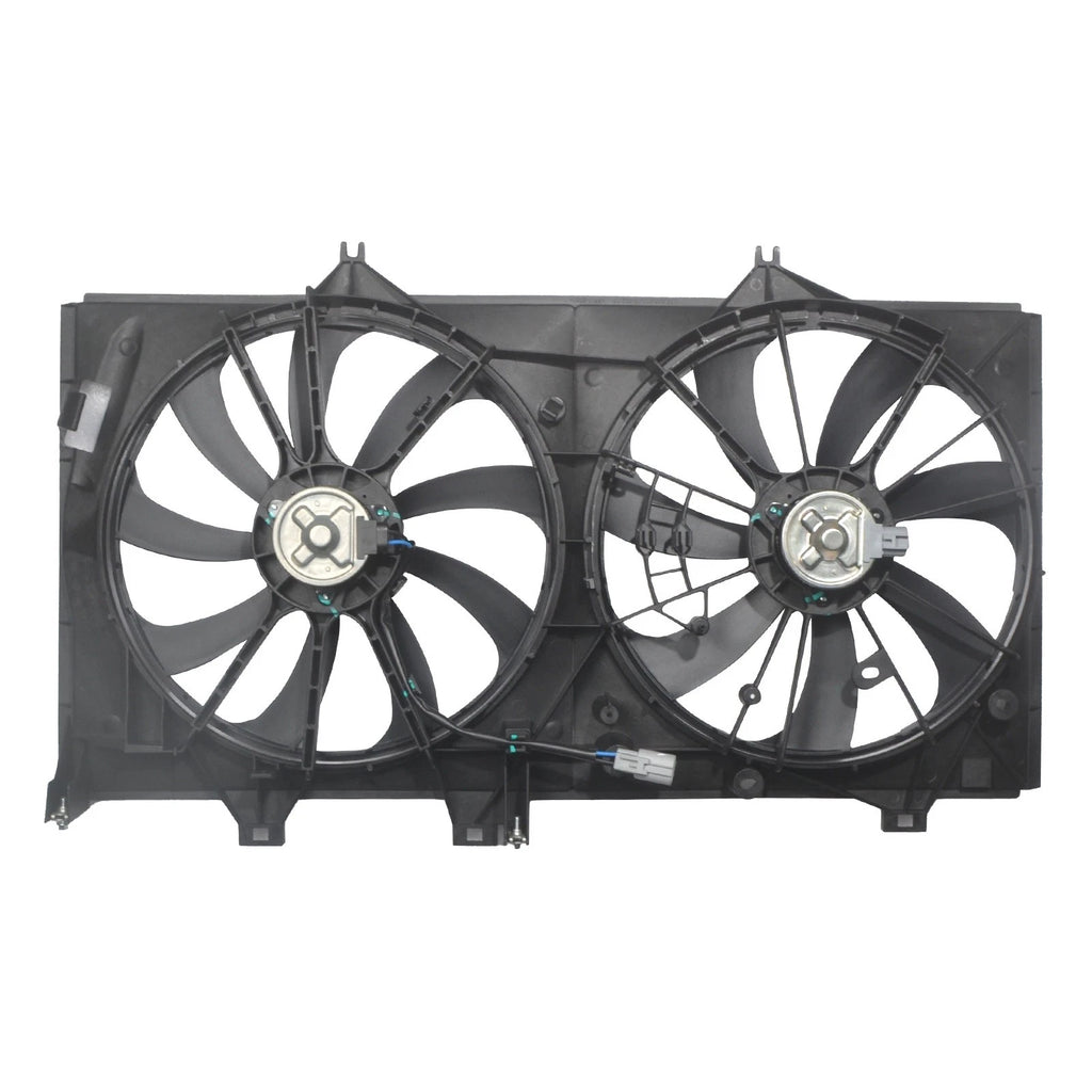 Dual A/C Condenser Cooling Fan Assembly for Toyota Camry (2012–2017)